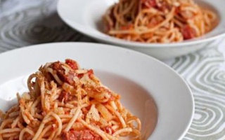 Spaghetti Al Salame