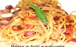Pasta Fichi E Pancetta