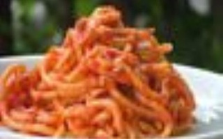 Spaghettoni All'aglio