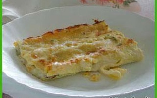 Cannelloni Farciti Con Ricotta, Asparagi E Speck